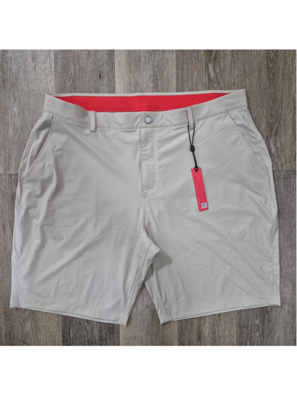 Men's Redvanly Hanover golf Shorts XXL stone 9"